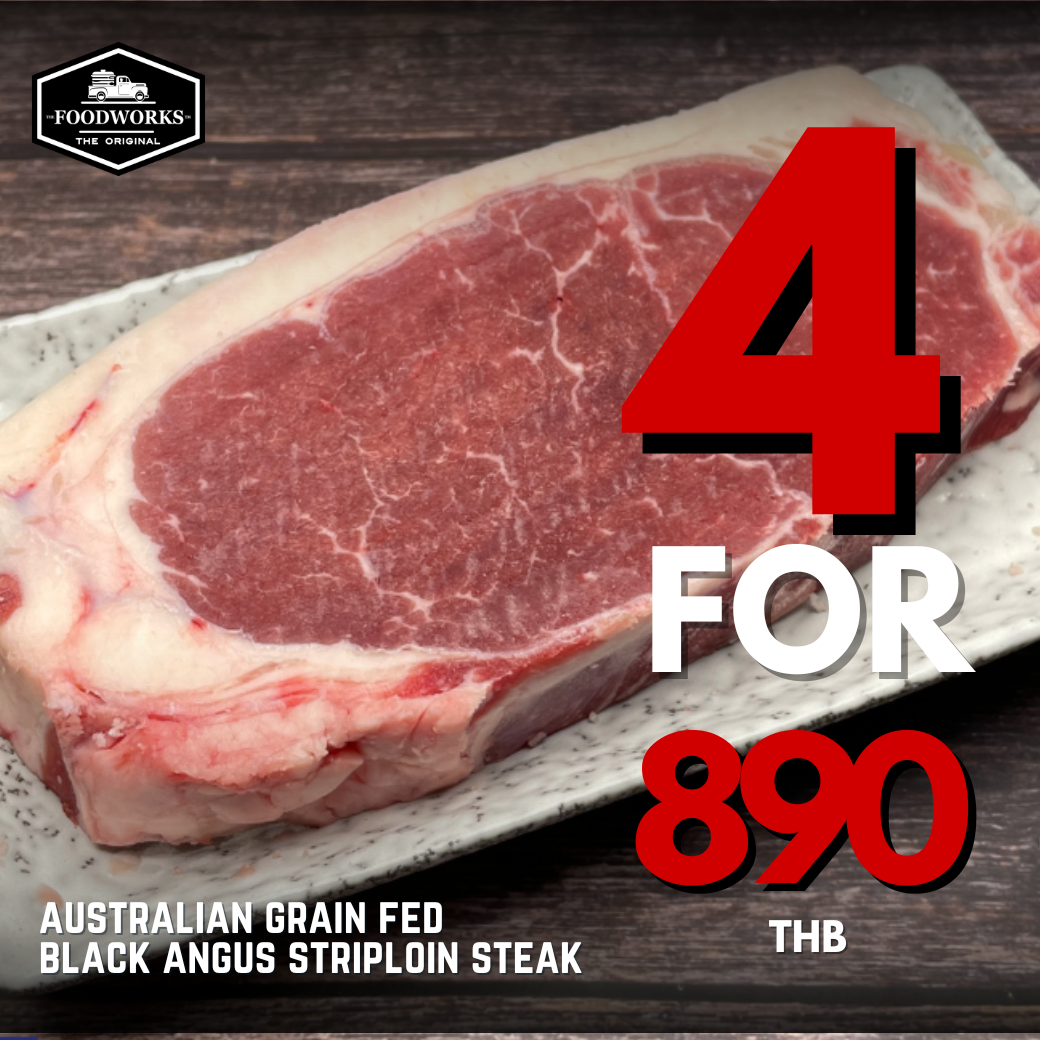 Australian Black Angus Beef Striploin Steak