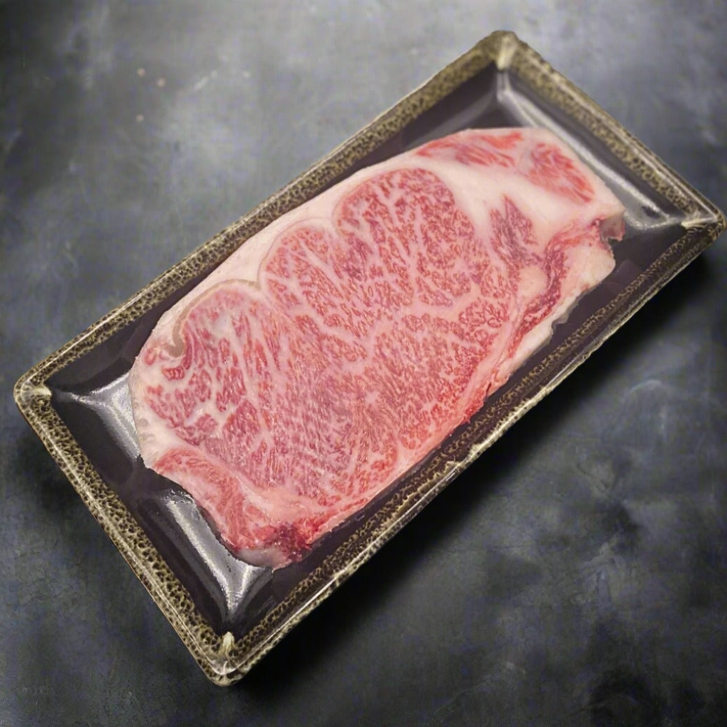 Yonezawa Wagyu A5 Striploin Steak (Portion Cut) เนื้อโยเนซาวะ วากิว สตริปลอยน์ A5 ตัดสเต็ค