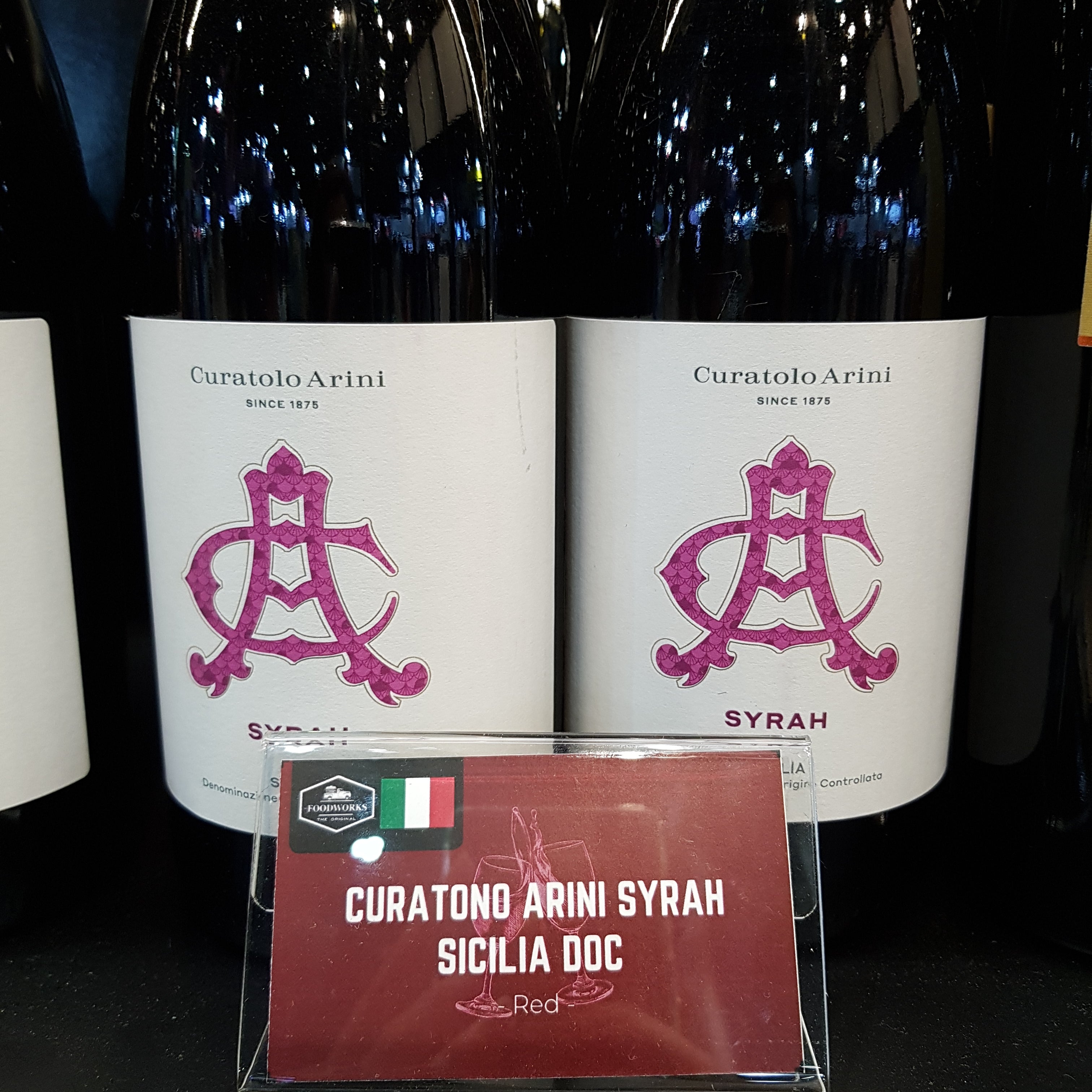 Curatono Arini Syrah Sicilia DOC - The Foodworks 