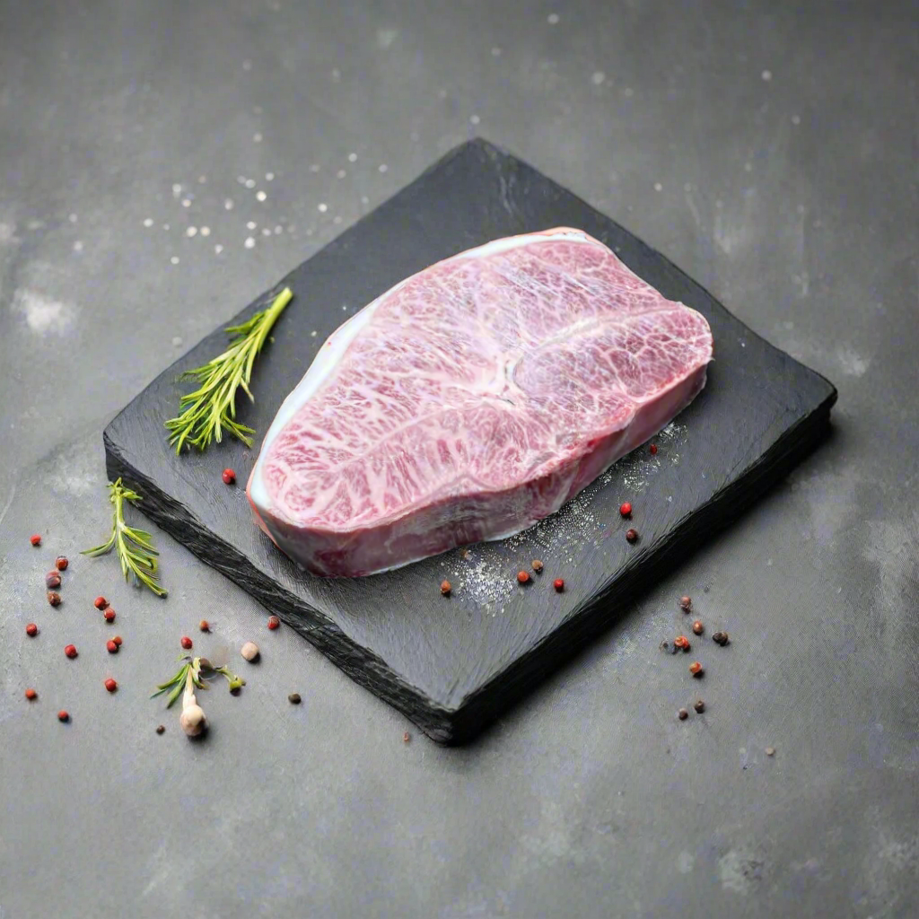 Kagoshima Wagyu Misuji A5 Steak (Portion Cut) เนื้อคาโกชิม่าวากิว มิซูจิ A5 ตัดสเต็ค