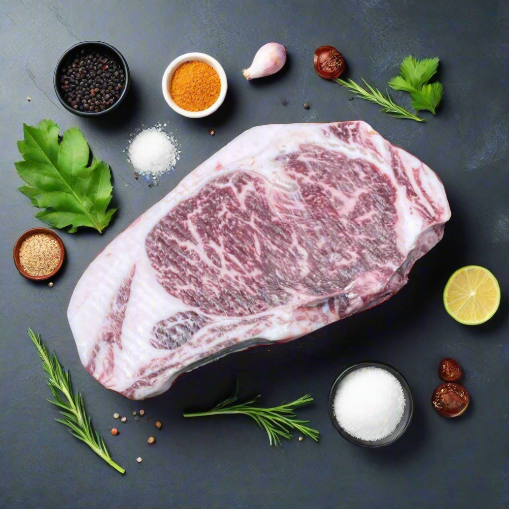 Hokkaido Tokachi Nobels Herb Striploin Steak (Portion Cut) เนื้อฮอกไกโด โทคาชิ โนเบลส์ เฮิร์บ สตริปลอยน์ สเต็ค