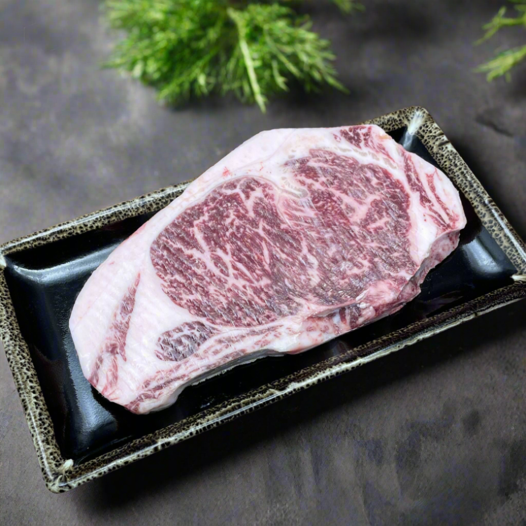 Hokkaido Tokachi Nobels Herb Striploin Steak (Portion Cut) เนื้อฮอกไกโด โทคาชิ โนเบลส์ เฮิร์บ สตริปลอยน์ สเต็ค