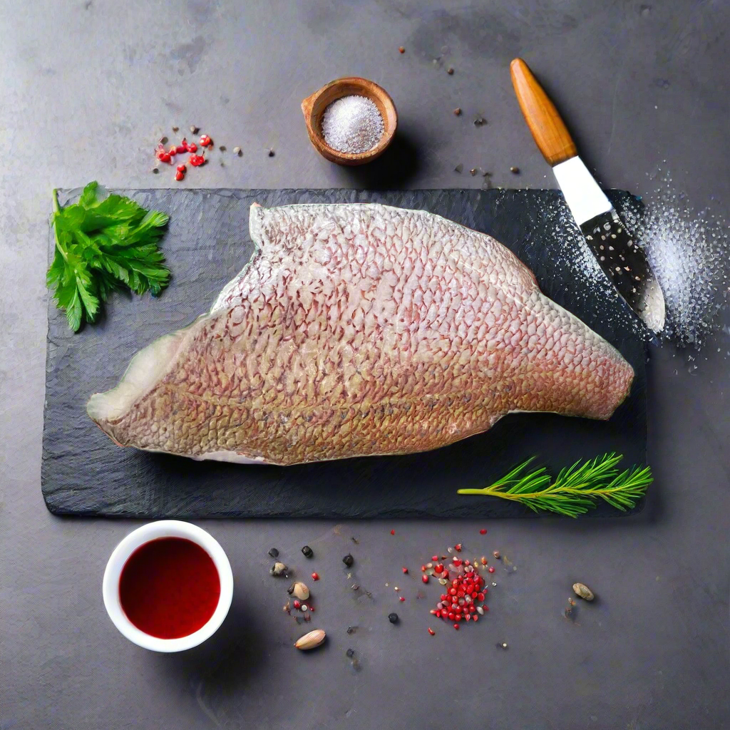 Frozen Madai (Red Sea Bream) Collarless Fillet 300-400g/pc - 0