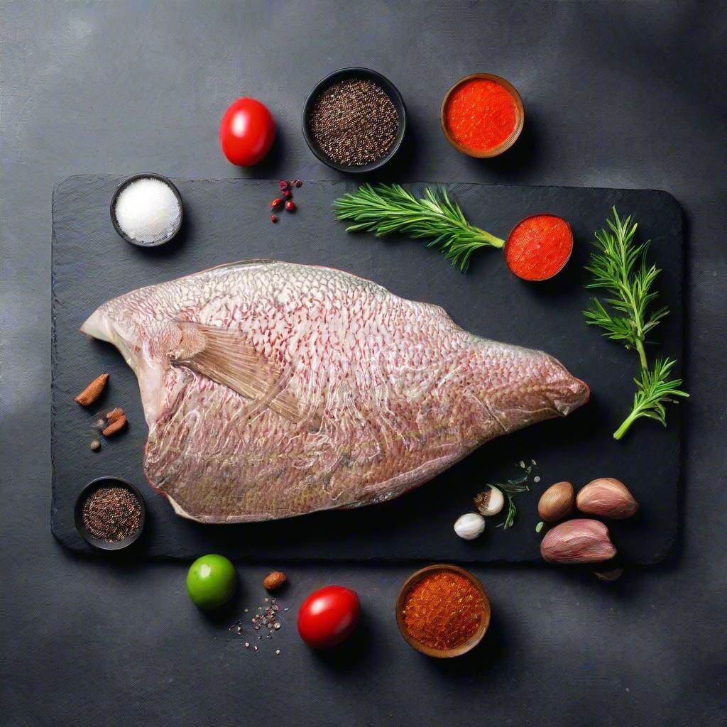 Frozen Madai (Red Sea Bream) Fillet with Collar 300-500g/pc - 0