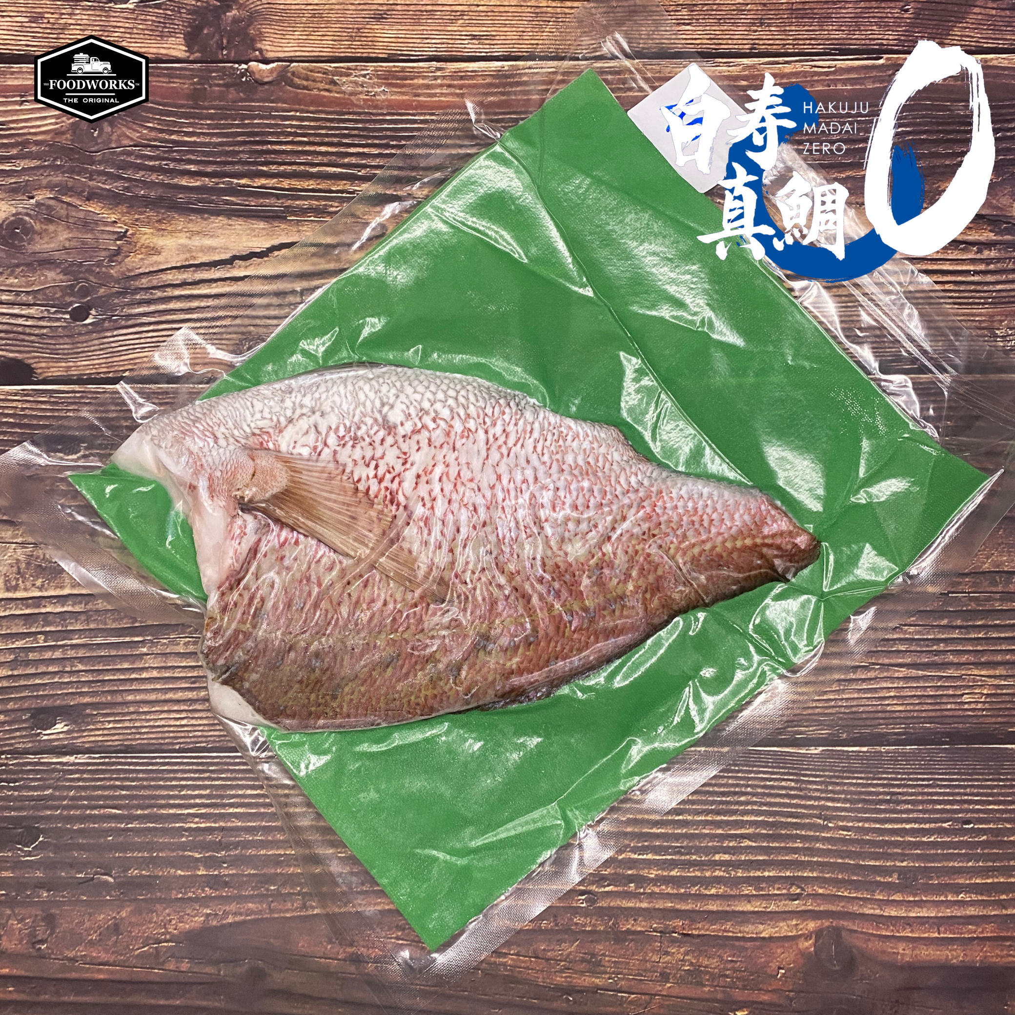 Frozen Madai (Red Sea Bream) Fillet with Collar 300-500g/pc - 0