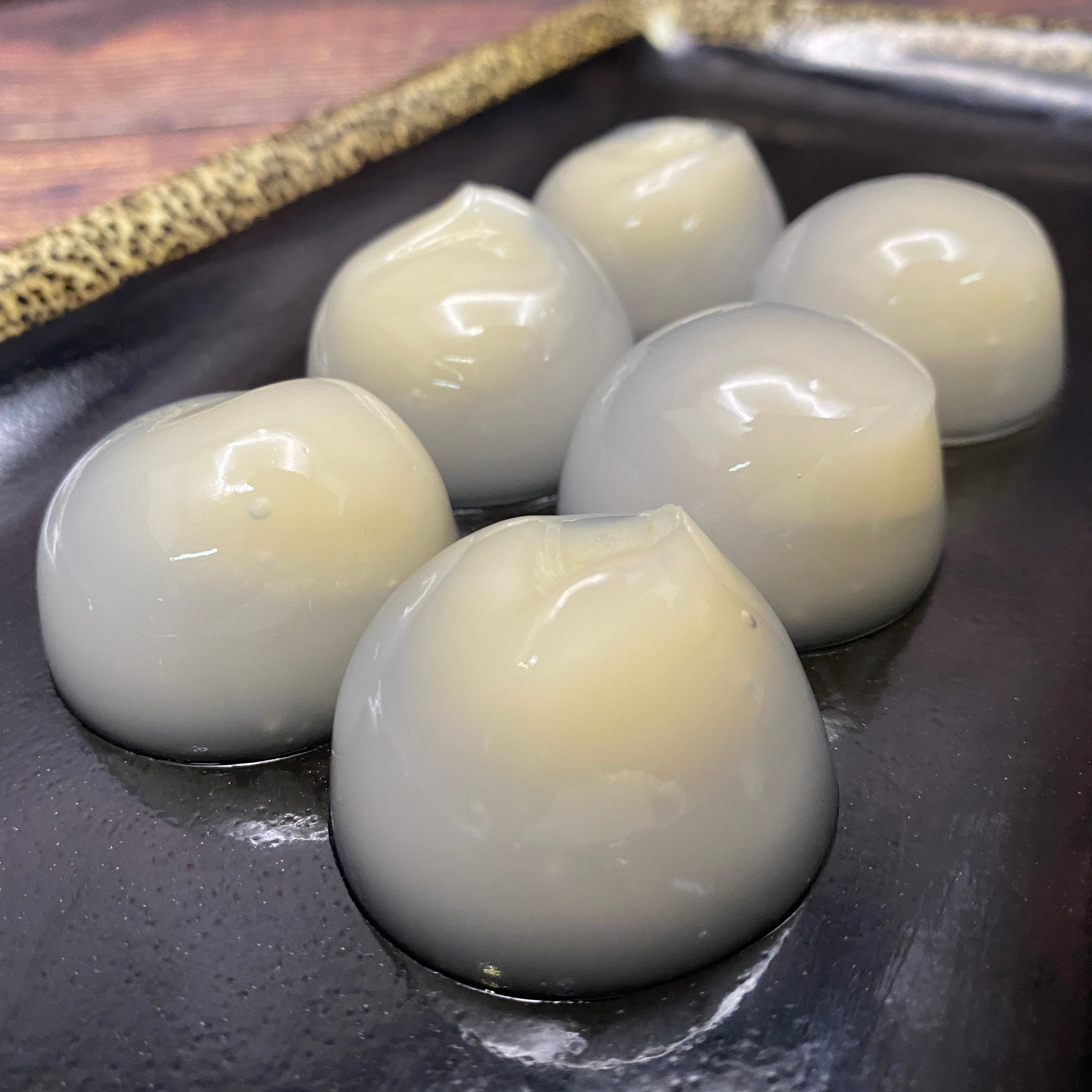 Frozen Kudzu Manju (Yuzu) - The Foodworks 