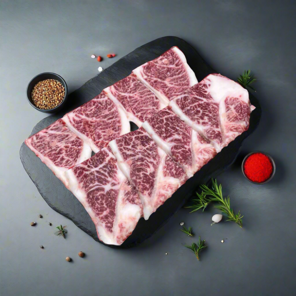 Kagoshima Wagyu A5 Ichibo Yakiniku เนื้อคาโกชิมาวากิว อิจิโบะ A5 ยากินิคุ 200-240g/pack