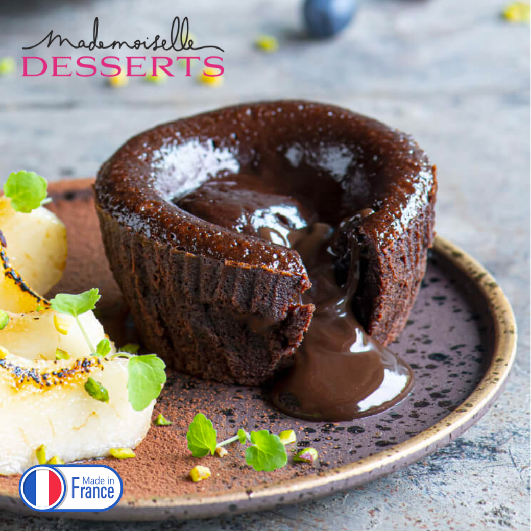 Chocolate Moelleux ช็อคโกแล็ตลาวาเค้ก 100g 4pcs.