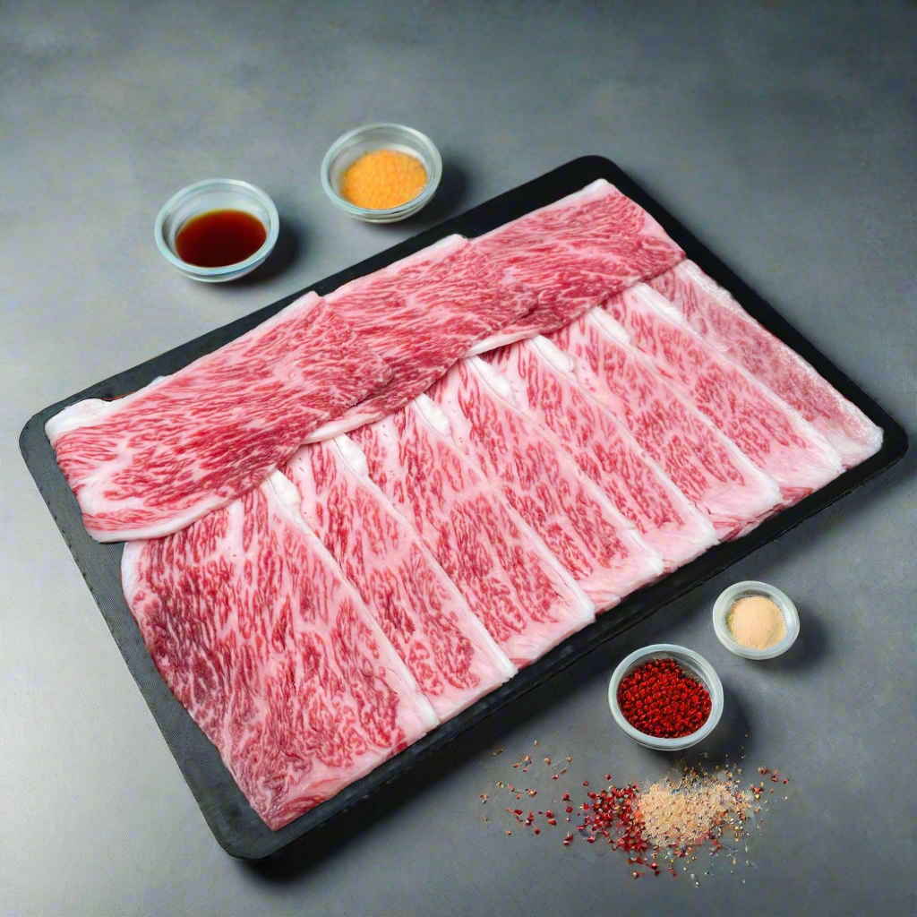 Kagoshima Wagyu A4 Zabuton Yakiniku เนื้อคาโกชิม่าวากิว ซาบูตง A4 ตัดยากินิคุ 250g/pack - The Foodworks 