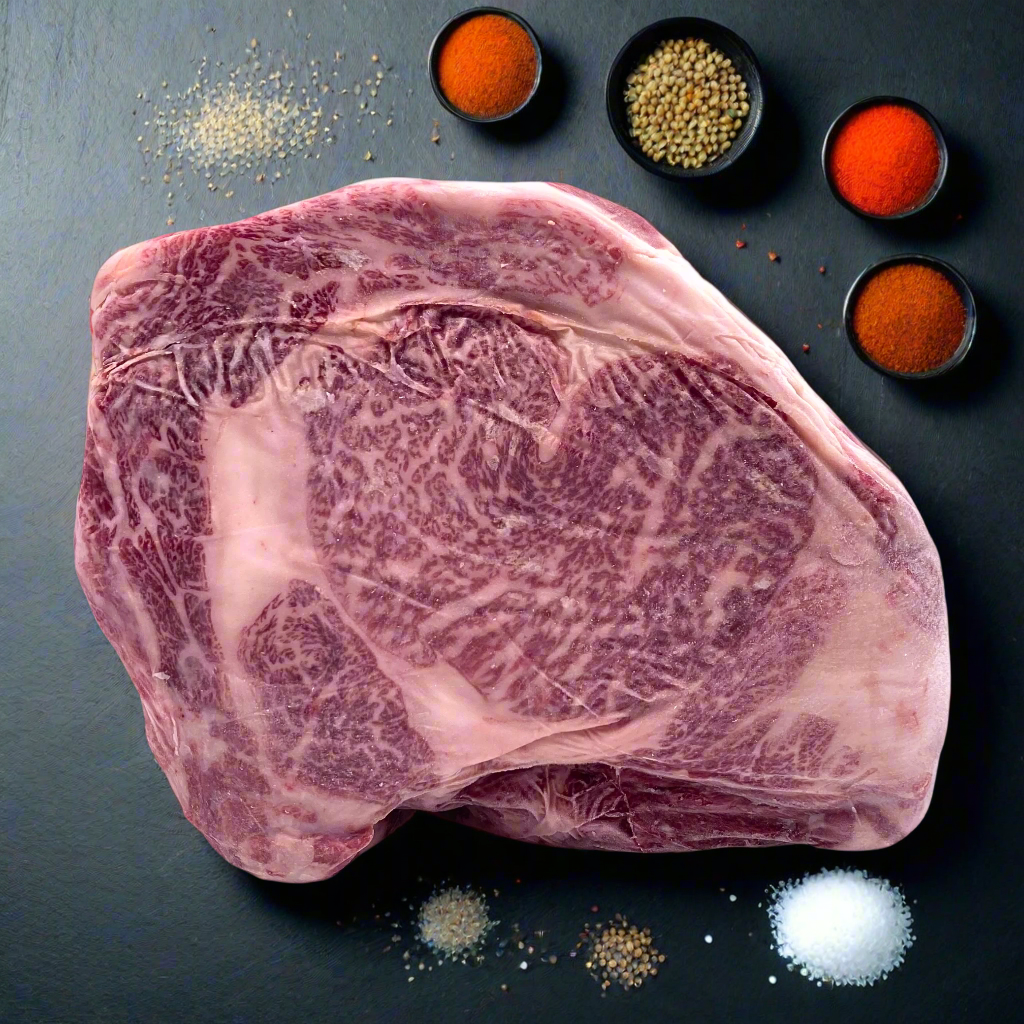 WAO Wagyu A5 Striploin Full Block เนื้อวาโอะ วากิว สตริปลอยน์ A5 ยกก้อน