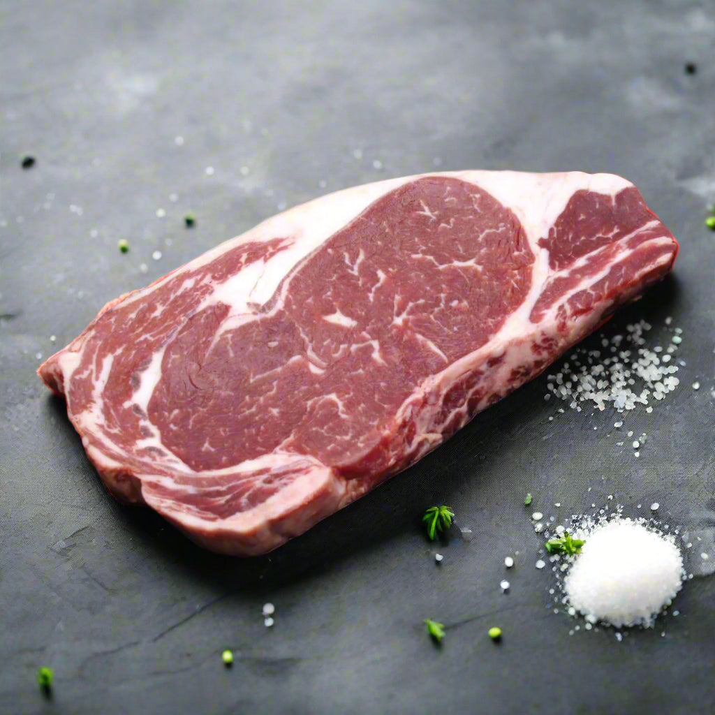 Hokkaido Holstein Ribeye Steak (Portion Cut) เนื้อฮอกไกโด โฮลสไตน์ ริปอาย สเต็ค