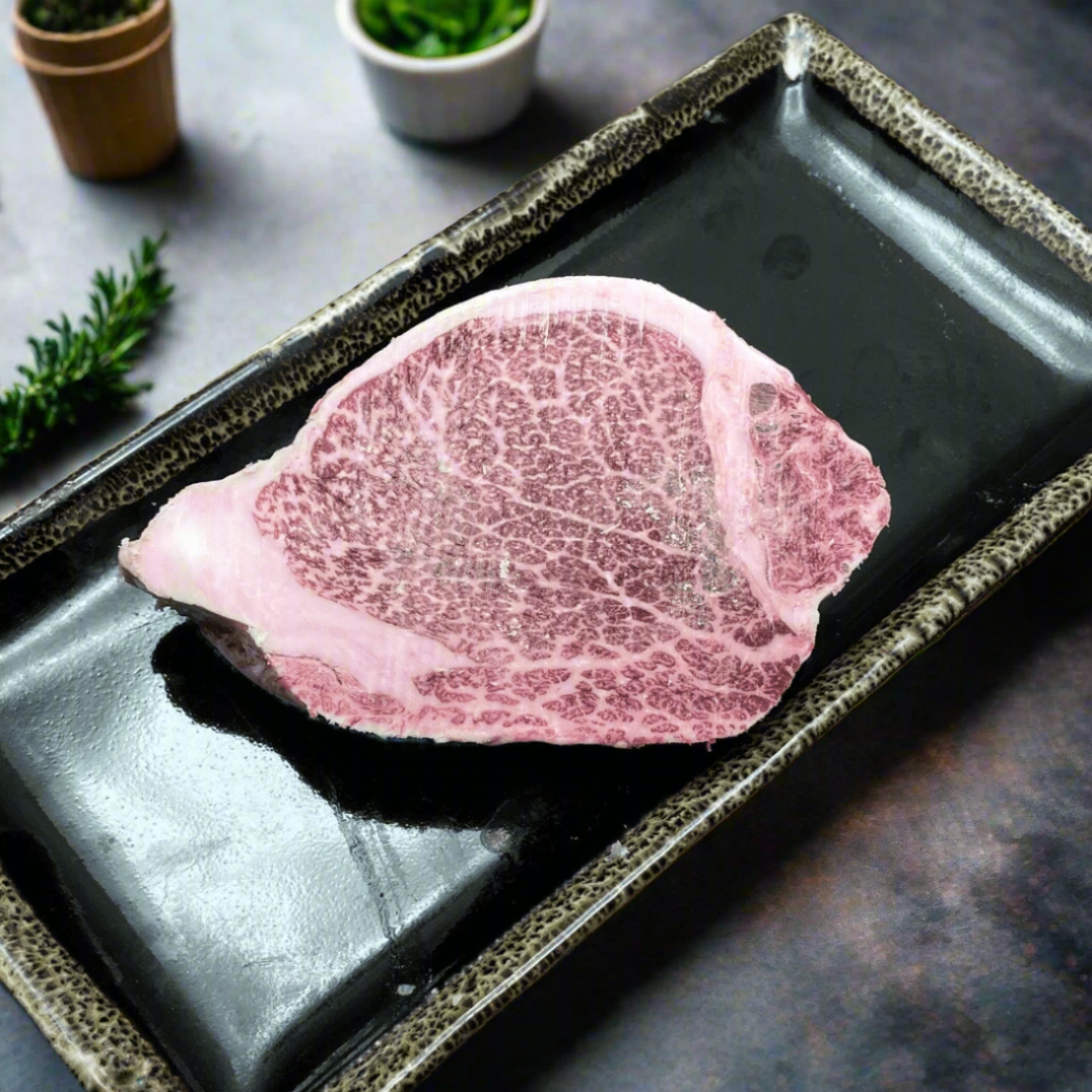 Kagoshima Wagyu A5 Tenderloin Steak (Portion Cut) เนื้อคาโกชิมา วากิว เทนเดอร์ลอยน์ A5 ตัดสเต็ค