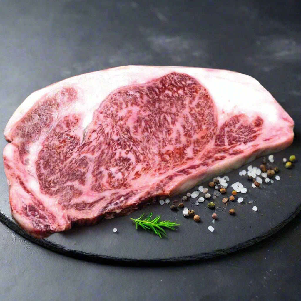 Miyazaki Wagyu A4 Ribeye Steak (Portion Cut) เนื้อมิยาซากิวากิว ริปอาย A4 ตัดสเต็ค