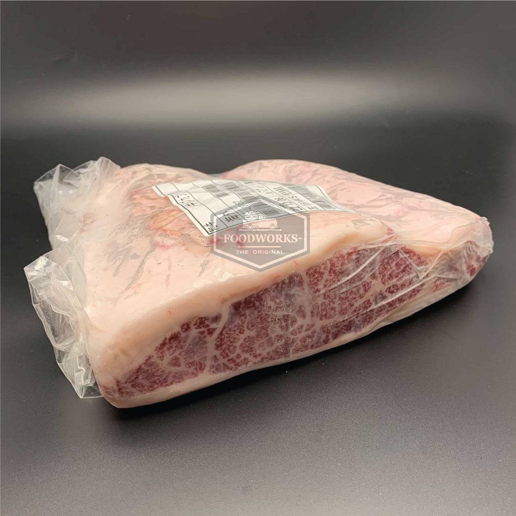 Kagoshima Wagyu A4 Rib Kaburi (Rib Cap) Full Block เนื้อคาโกชิมาวากิว ริป คารูบิ A4 ยกก้อน - The Foodworks 