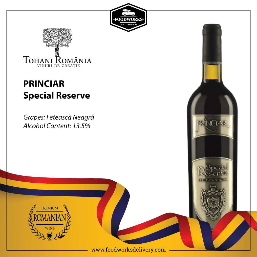 Tohani Princiar Special Reserve Fetească Neagră - The Foodworks 